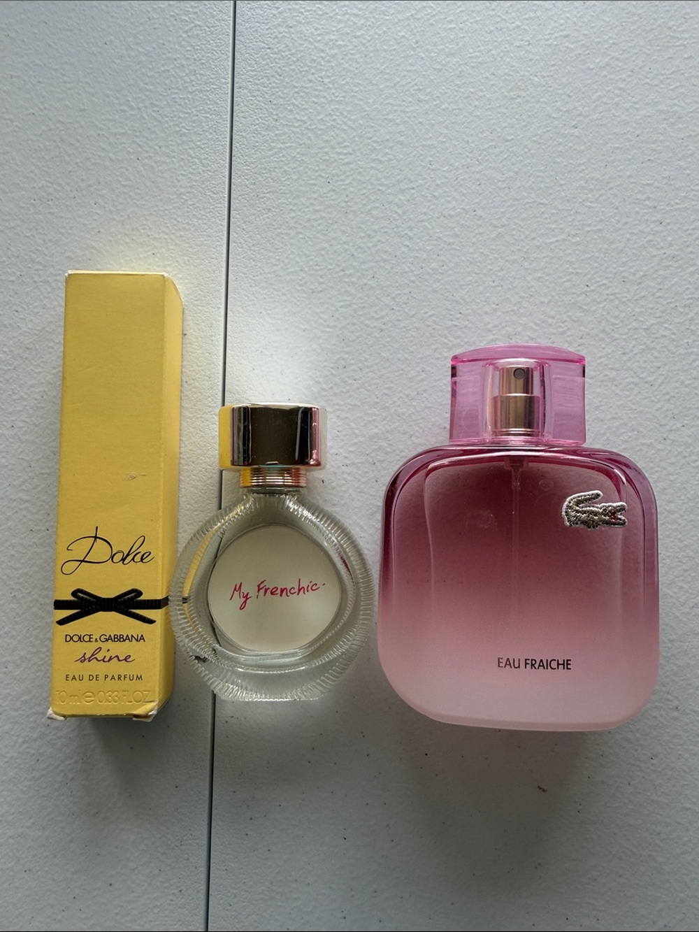 D&G, ROCHAS, LACOSTE Fragrance Bundle